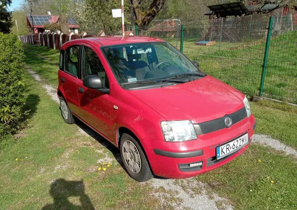 fiat panda Fiat Panda cena 7900 przebieg: 62800, rok produkcji 2010 z Kraków